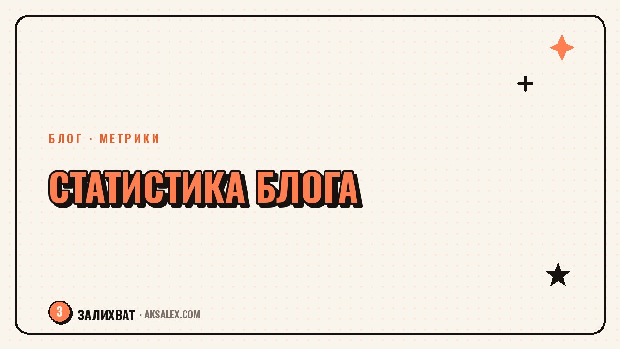 Как анализировать статистику блога и расти