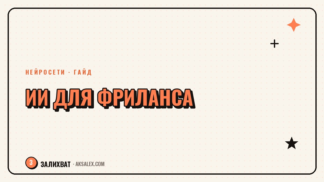 Нейросети для фриланса: заказы, сметы, переписка